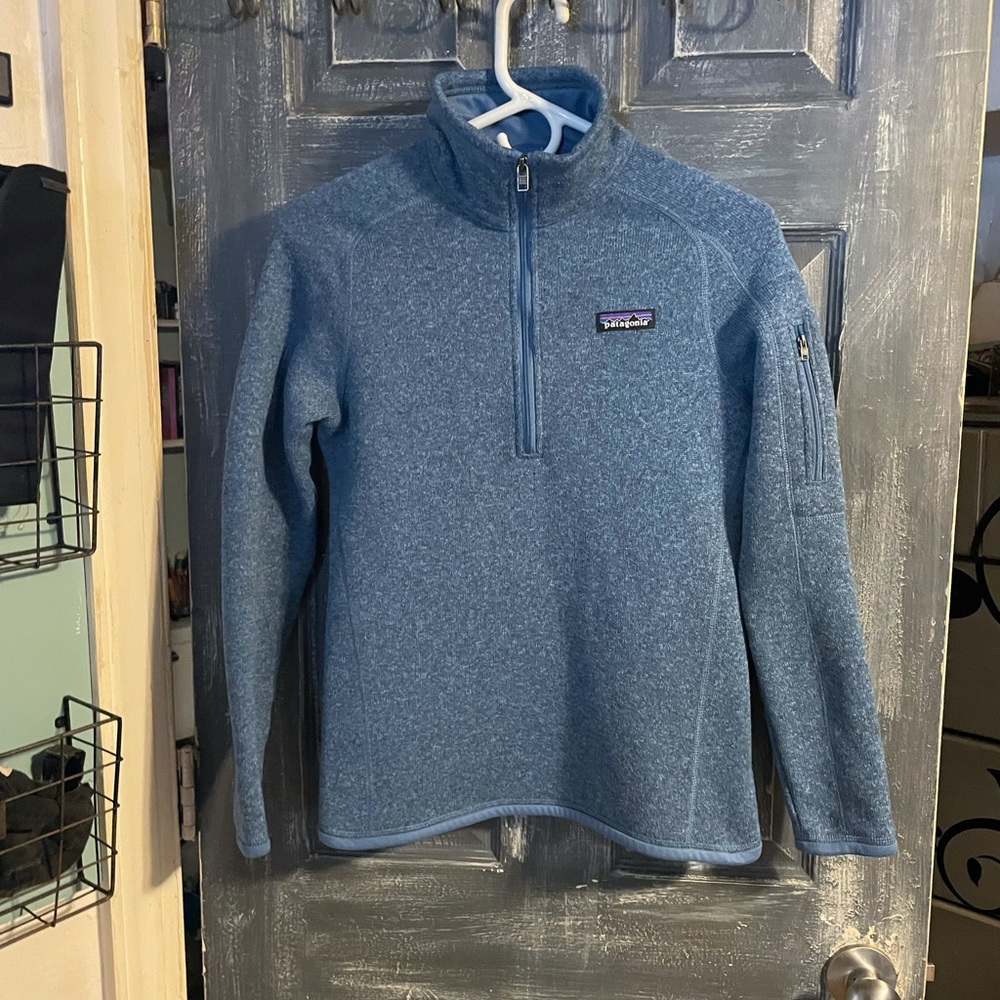 Patagonia Better Sweater Quarter Zip Pull Over Size XS